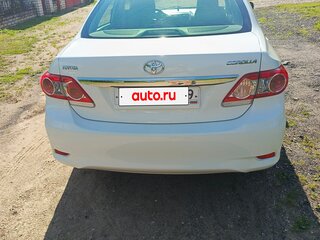 2011 Toyota Corolla X (E140, E150) Рестайлинг, белый, 1200000 рублей, вид 3