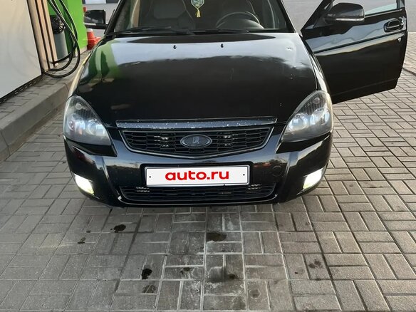 2009 Lada (ВАЗ) Priora I, чёрный, 315000 рублей