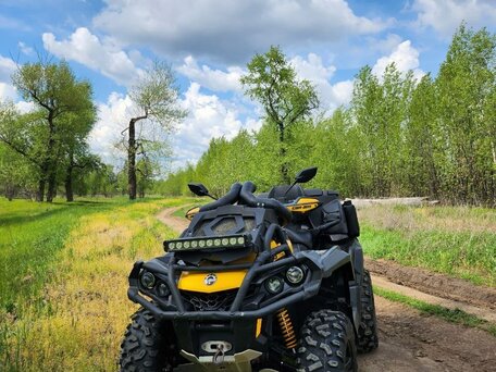 2013 BRP Can-Am Outlander X MR 1000R, чёрный, 1350000 рублей, вид 4