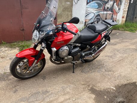 2008 Aprilia Mana 850, красный, 450000 рублей, вид 2