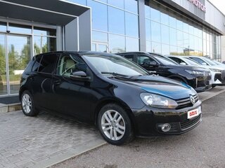 2012 Volkswagen Golf VI, чёрный, 730000 рублей, вид 3