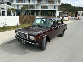 2007 Lada (ВАЗ) 2107, красный, 300000 рублей, вид 2