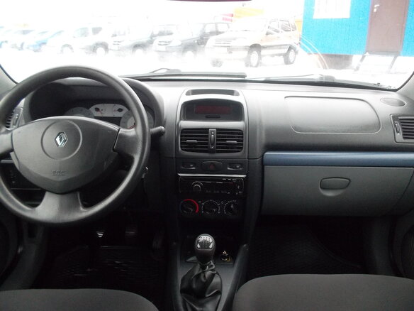 2007 Renault Symbol I Рестайлинг 2, синий - вид 7