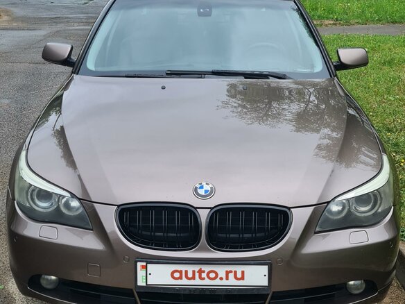 2004 BMW 5 серии 530i V (E60/E61), коричневый, 950000 рублей - вид 2