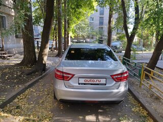 2017 Lada (ВАЗ) Vesta I, серебристый, 1001500 рублей, вид 4