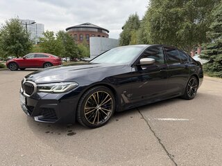 2021 BMW 5 серии 540d xDrive VII (G30/G31/G38) Рестайлинг, чёрный, 8700000 рублей, вид 2
