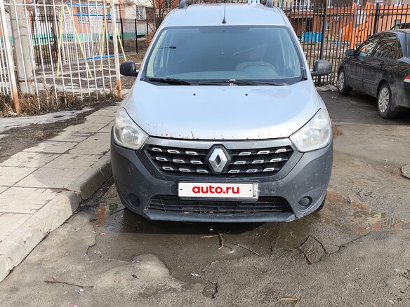 2018 Renault Dokker, серебристый, 850000 рублей - вид 1