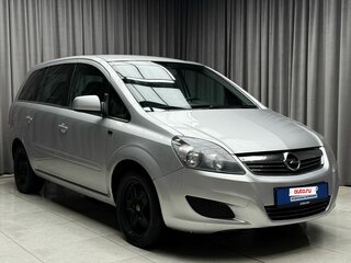 2011 Opel Zafira B Рестайлинг, серебристый, 679000 рублей, вид 3