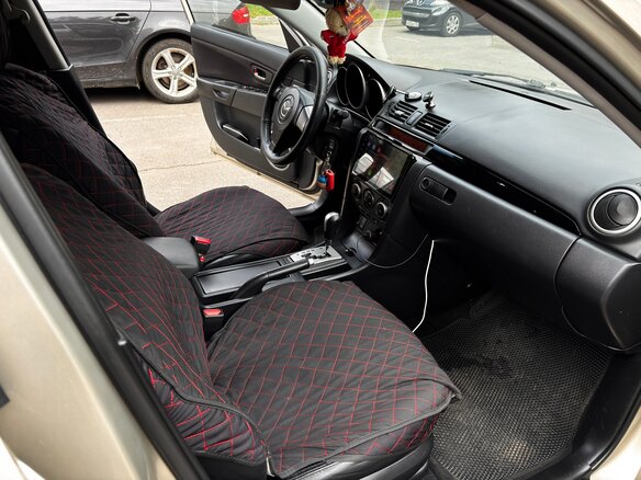 2007 Mazda 3 I (BK) Рестайлинг, серый, 650000 рублей - вид 13