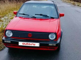 1987 Volkswagen Golf II, красный, 290000 рублей, вид 2