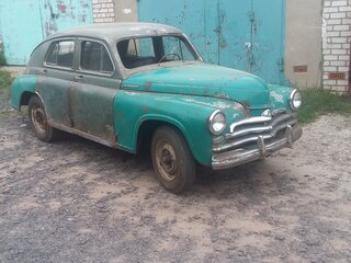 1956 ГАЗ М-20 «Победа», зелёный, 300000 рублей, вид 3