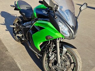 2013 Kawasaki Ninja 650, зелёный, 465000 рублей, вид 1