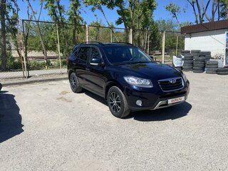2012 Hyundai Santa Fe II Рестайлинг, синий, 1450000 рублей, вид 3