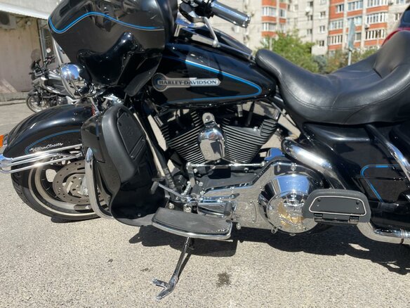 2006 Harley-Davidson Electra Glide, чёрный, 695000 рублей - вид 4