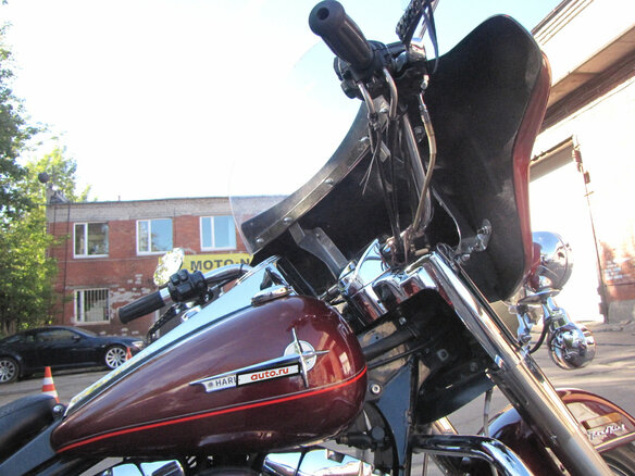 1999 Harley-Davidson Road King, красный - вид 4