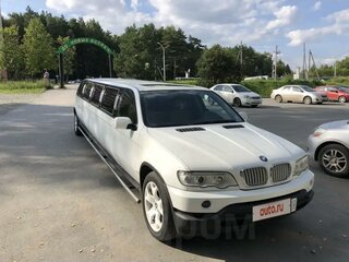 2000 BMW X5 3.0i I (E53), белый, 950000 рублей, вид 1