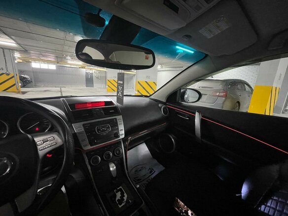 2008 Mazda 6 II (GH), серый, 1100000 рублей - вид 9