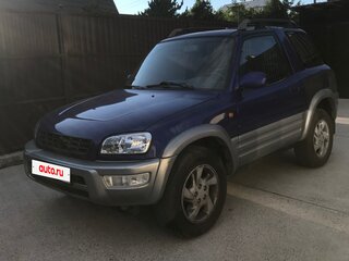 1998 Toyota RAV4 I (XA10), синий, 650000 рублей, вид 1