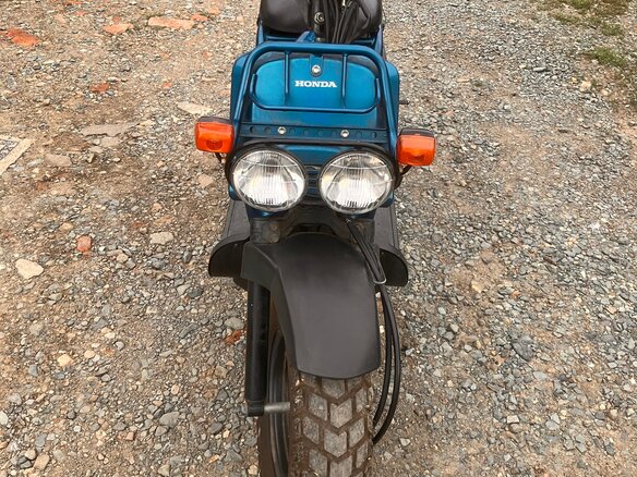 2010 Honda Zoomer, синий, 80000 рублей - вид 6