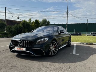 2017 Mercedes-Benz S-Класс 500 VI (W222, C217), зелёный, 8300000 рублей, вид 1