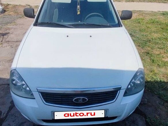 2012 Lada (ВАЗ) Priora I, белый, 410000 рублей - вид 1