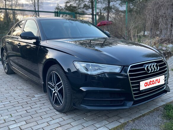2016 Audi A6 IV (C7) Рестайлинг, чёрный, 2030000 рублей - вид 2