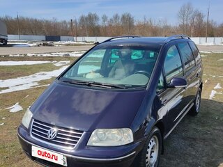 2007 Volkswagen Sharan I Рестайлинг 2, синий, 500000 рублей, вид 1