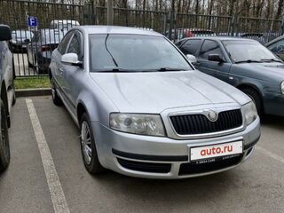 2008 Skoda Superb I Рестайлинг, серебристый, 650000 рублей, вид 3