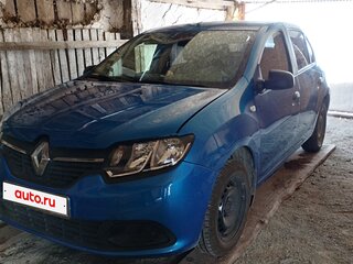 2018 Renault Logan II, синий, 950000 рублей, вид 1