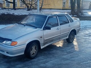 2009 Lada (ВАЗ) 2115, серебристый, 155000 рублей, вид 2