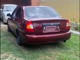 2007 Hyundai Accent ТагАЗ II, красный, 560000 рублей, вид 4