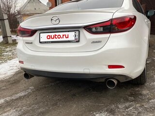 2017 Mazda 6 III (GJ) Рестайлинг, белый, 2050000 рублей, вид 4