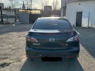 2010 Mazda 3 II (BL), чёрный, 949999 рублей, вид 3