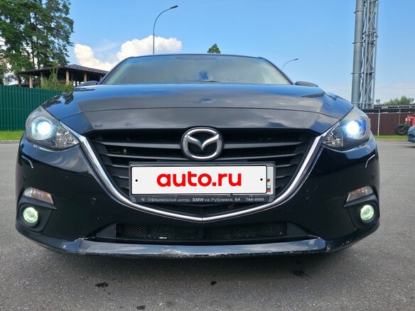 2014 Mazda 3 III (BM), чёрный, 1200000 рублей - вид 2