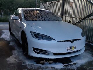 2017 Tesla Model S 75 I Рестайлинг, белый, 4981270 рублей, вид 3