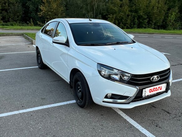 2020 Lada (ВАЗ) Vesta I, белый, 850000 рублей - вид 2