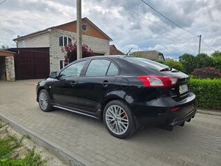 2008 Mitsubishi Lancer X, чёрный, 700000 рублей, вид 5