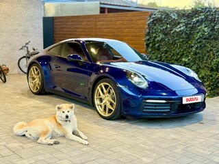 2020 Porsche 911 Carrera VIII (992), синий, 11300000 рублей, вид 1