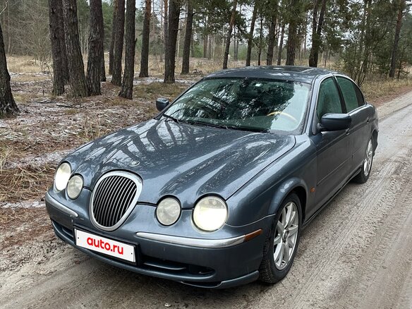 2000 Jaguar S-Type I, серый, 600000 рублей - вид 1