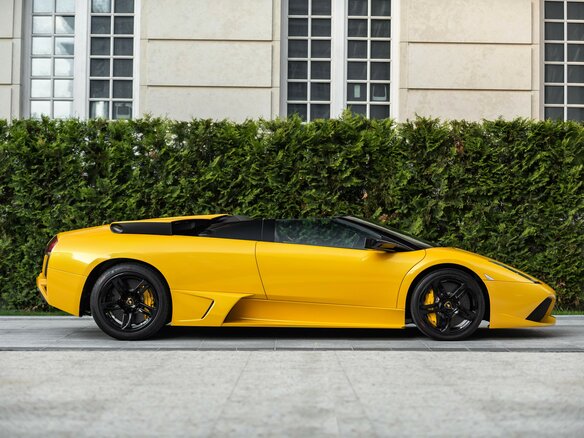 2009 Lamborghini Murcielago I Рестайлинг, жёлтый - вид 6