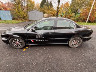 2001 Jaguar X-Type I, чёрный, 400000 рублей, вид 5