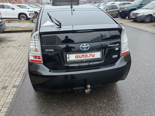 2009 Toyota Prius III (XW30), чёрный, 1200000 рублей, вид 3