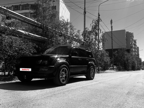 2006 Lexus LX 470 II Рестайлинг, чёрный, 2500000 рублей - вид 4