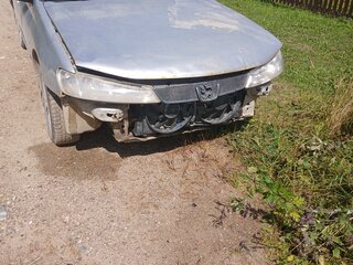 2000 Peugeot 406 I Рестайлинг, серебристый, 100000 рублей, вид 2
