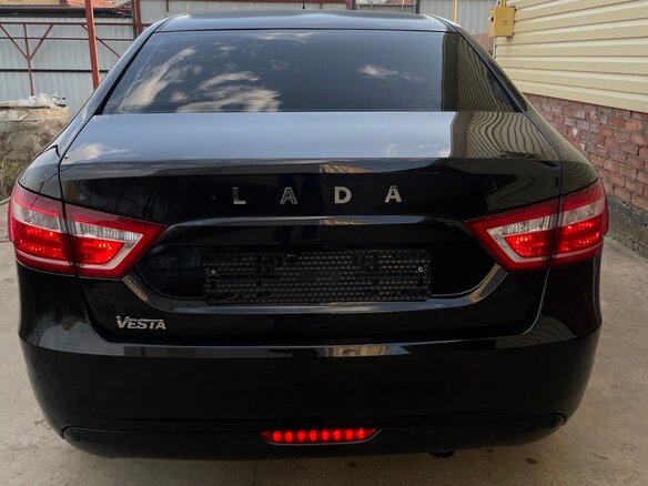2019 Lada (ВАЗ) Vesta I, чёрный, 970000 рублей - вид 7