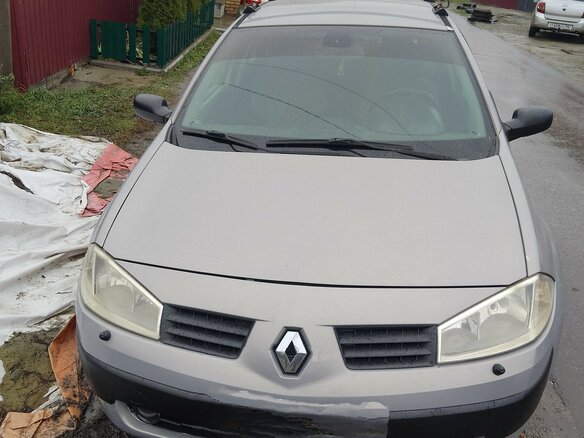 2004 Renault Megane II, серый, 420000 рублей