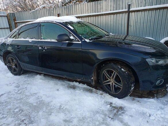 2008 Audi A4 IV (B8), чёрный, 650000 рублей - вид 2