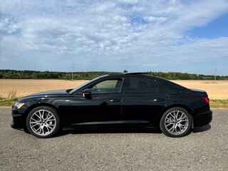 2022 Audi A6 45 TFSI V (C8), чёрный, 4650000 рублей, вид 3