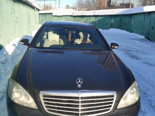 2008 Mercedes-Benz S-Класс 320 Long V (W221), чёрный, 1150000 рублей, вид 2