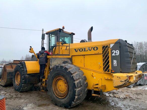 2008 Volvo L350, жёлтый - вид 8